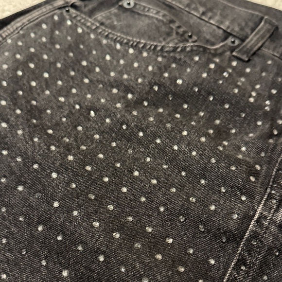 Universal Thread Black Studded Mini Skirt - Picture 2 of 6